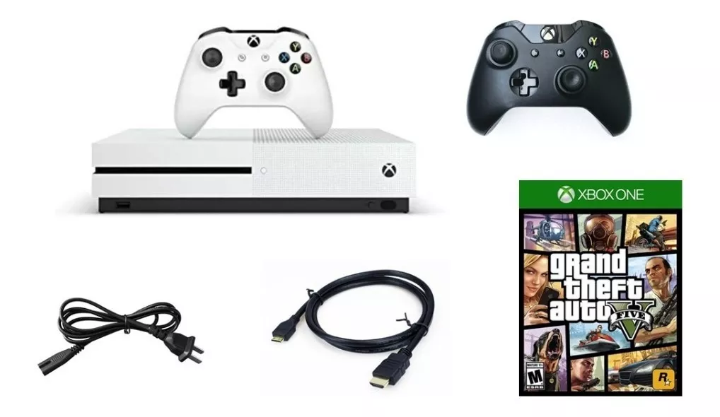 Microsoft Xbox One S 1tb + 2 Controles + 1 Juego Fisico