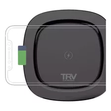 Cargador Inalambrico Para Celular Trv 10w Color Negro