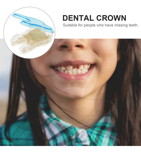 Corona Dental Temporal Frontal, Porcelana Horneada, Parte An Foto 6