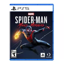 Juego Spiderman Miles Morales Ps5 Playstation 5 Nuevo Fisico