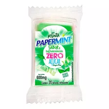 Papermint Menta 20 Lâminas Bucal Refrescantes Zero Açúcar