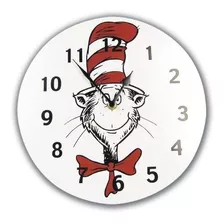 Reloj De Pared / Gato En El Sombrero
