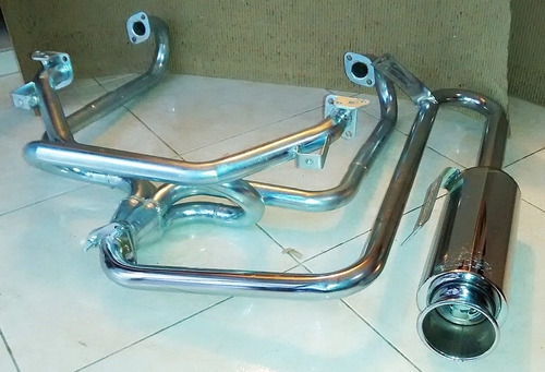 Kit Araa Headers Violin Vocho Carburado Miller Vw Foto 8