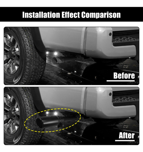 Tubo De Extensin De Escape For Toyota Tacoma 2018-2022 Foto 5