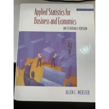 Applied Statistics For Business And Economics **