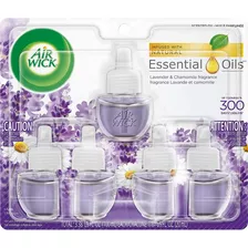 5 Repuestos Air Wick Essential Oil Aroma De Lavanda Y Manzanilla