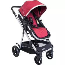 Evezo Coche Moises Poloc Deluxe Rojo