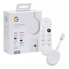 Google Chromecast 4 Hd Tv Controle Voz Original Lançamento