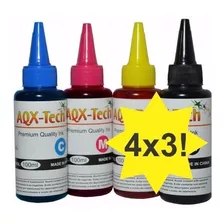 Tinta Pigmentada Aqx Premium X400ml P/ L220 L355 L375 L565