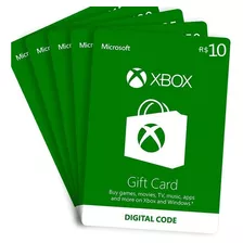 Xbox Giftcard Microsoft Xbox - 10 Reais | Envio Imediato