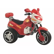 Mini Moto Infantil Speed Elétrica 6v Bombeiro Magic Toys