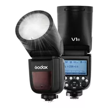 Flash Godox V1-n Cabeça Redonda Ttl Master Speedlight Nikon