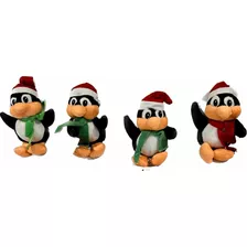 Pinguinos De Peluche X 4 Unidades