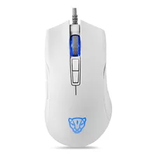 Mouse Gamer Motospeed V70 Essential Branco 12400dpi Rgb