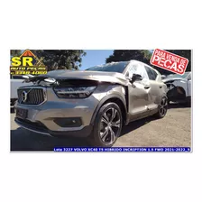 Sucata Volvo Xc40 T5 Hibrido Inscription 1.5 Fwd 2022