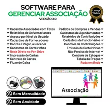 Software Gerenciar Associação + Financeiro V3.0 - Fpqsystem