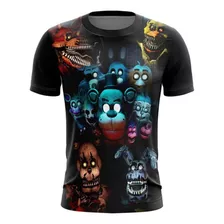 Playera Sublimada Five Nights At Freddy´s Halloween Adulto