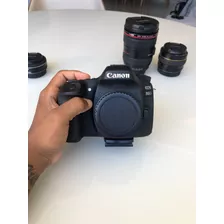  Canon Eos 80d Dslr Cor Preto - Câmera Fotográfica