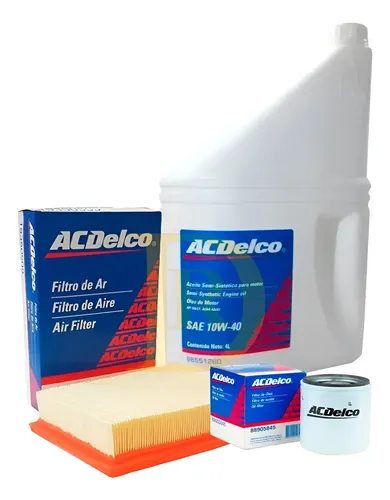 Kit Filtros + Aceite 10w40 Chevrolet Onix Prisma Joy