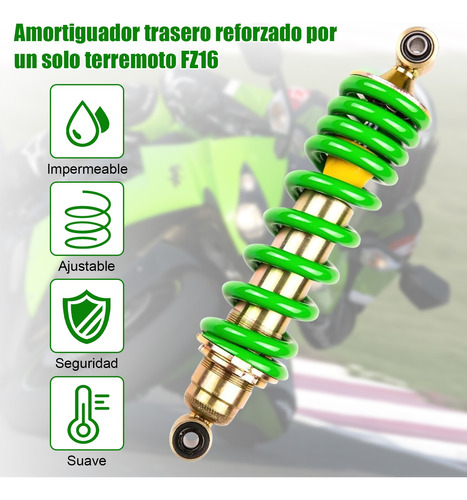 Dm200 Amortiguador Trasero Ajustable Para Moto Italika Foto 5