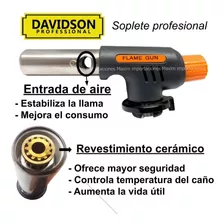 Soplete Repostería Para Gas Butano - Davidson Profesional