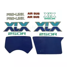 Kit Adesivos Honda Xlx 250r 1990 Branca - Lb00325