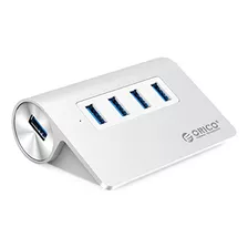 Orico 4port Usb 30 Hub De Datos Portátil De Aluminio Unibody