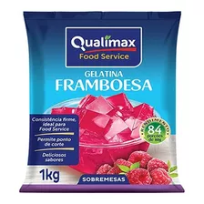 Gelatina Framboesa Qualimax 1kg