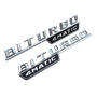 Emblema Mercedes Biturbo 4 Matic 4matic Amg Brabus Negro