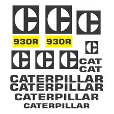 Decalque Faixa Adesiva Pá Carregadeira Caterpillar 930r