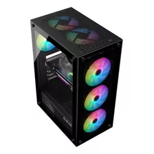 Gabinete Gamer Bg-045 Prism Vidro Preto S/ Fans Usb 3.0