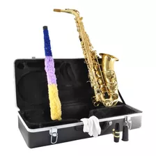 Saxofon Alto Mi Bemol Blessing 6430l Laqueado Con Estuche 