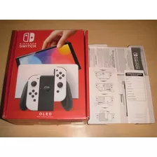 Nintendo Switch Oled (solo Caja Y Manuales Originales)