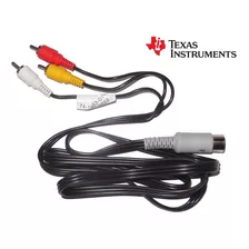 Cable Video Texas Instruments Ti99/4a Av,monitor Lcd/tv Ntsc