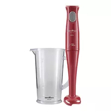 Mixer Bmx350v 350w 2 Lâminas Pro Maxx Inox Vermelho Britânia 220v