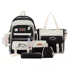 Dahuoji Kawaii Backpack Set 5pcs Mochila Estética Para La E