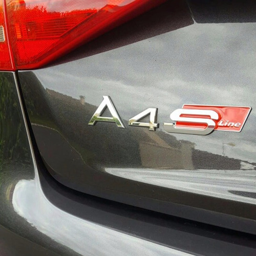 Kit Emblemas Audi Sline Parrila Y Cajuela A3,a4,a5,a6,q3,q5 Foto 9