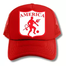 Gorra Trucker America De Cali Serie Red