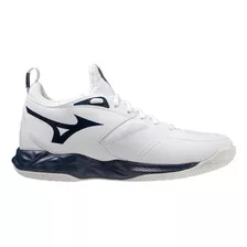 Tenis Mizuno Wave Dimension Bco Blue #27 Volleyball Voleibol