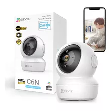 Cámara De Seguridad Ezviz Wifi Robótica Hikvision 360 Color Blanco