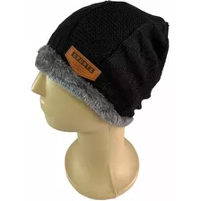 Touca Gorro De Lã Forrada C/ Pelúcia Toca Masculina Feminina