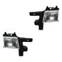 Par Faros Dodge Ram 2006-2007 C/franja Ambar F/negro Tyc 