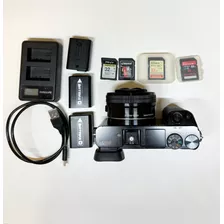 Sony Kit Alpha 6000 + Lente 16-50mm Oss + Acessórios