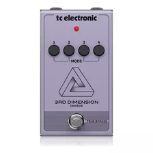 Pedal De Chorus 3rd Dimension - Tc Electronic Cor Roxo