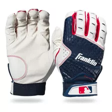 Guanteletas Beisbol Franklin 2nd Skinz Blnco Marino Infantil Talla Extra Extra Chica