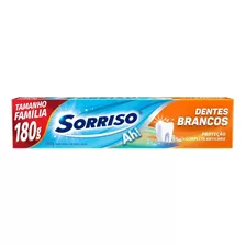 Pasta De Dentes Sorriso Brancos Em Creme Sem Glúten 180 G