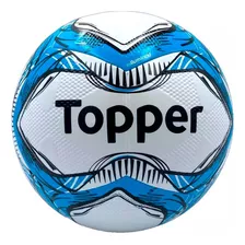 Bola De Futebol Society Oficial Topper Slick - Azul