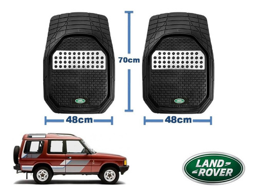 Tapetes 4pz Charola Logo Land Rover Discovery 1992 A 1998 Foto 2