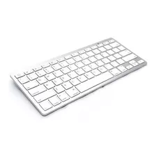 Teclado Branco Padrão Apple Bluetooth Macbook iPad iMac 