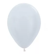 Globo De Látex Sempertex Cromus Satinado R-12, 50 Unidades